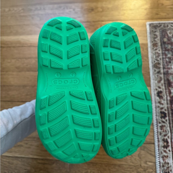 Crocs Green Rain Boots - Picture 2 of 6